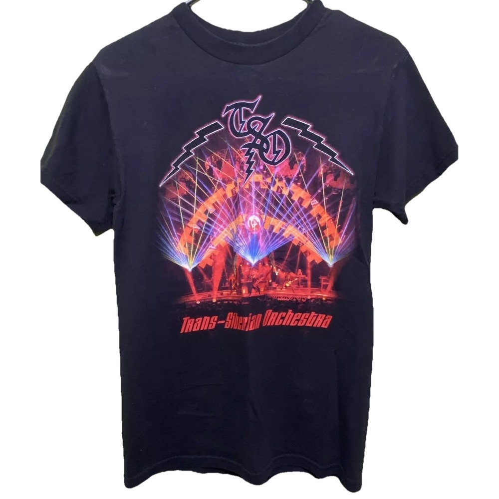 Trans-Siberian Orchestra T-Shirt Winter Tour 2014-2015 Black Graphic Tee Womens